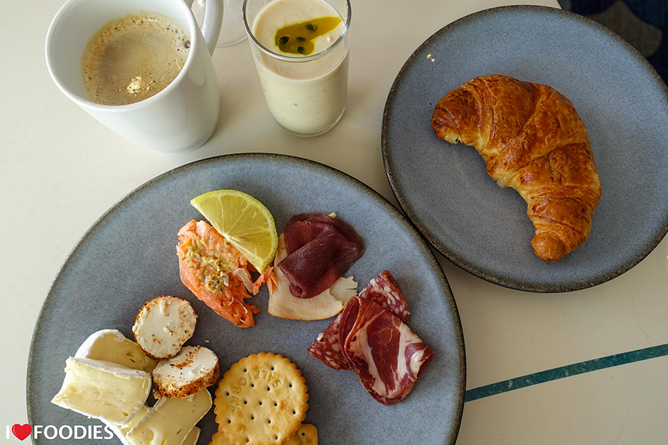 Enjoying The Covid-Safe Breakfast Buffet At The Radisson Blu Hotel Waterfront
