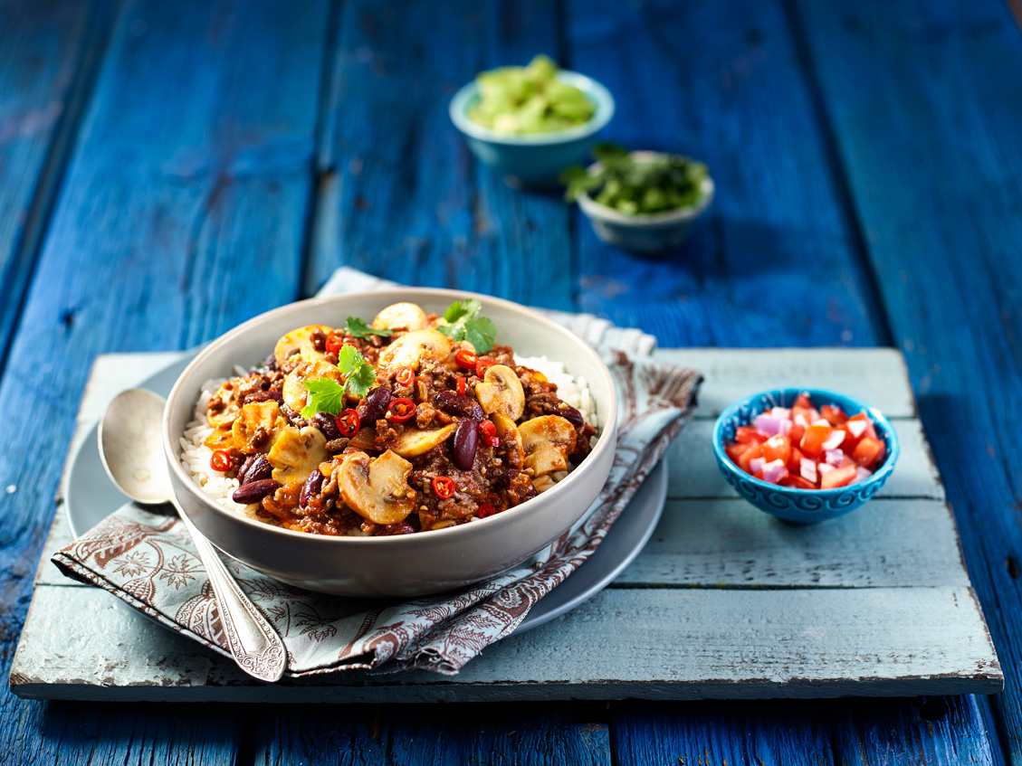 Mushroom Chilli Con Carne Recipe