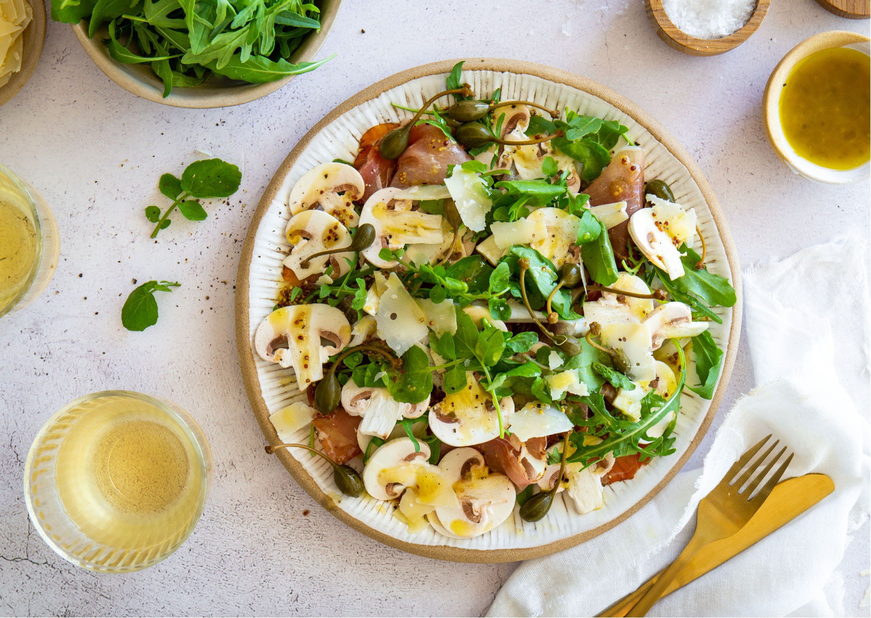 Mushroom Carpaccio Recipe