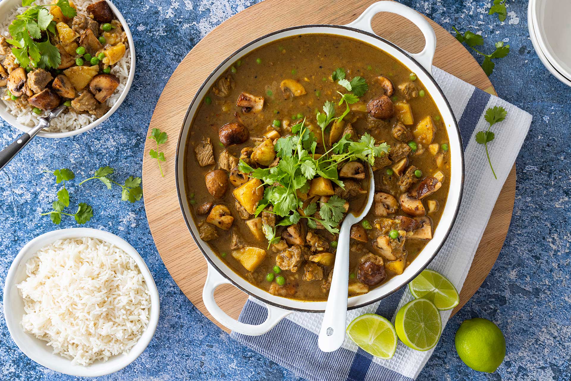 Speedy Mushroom And Lamb Curry Recipe